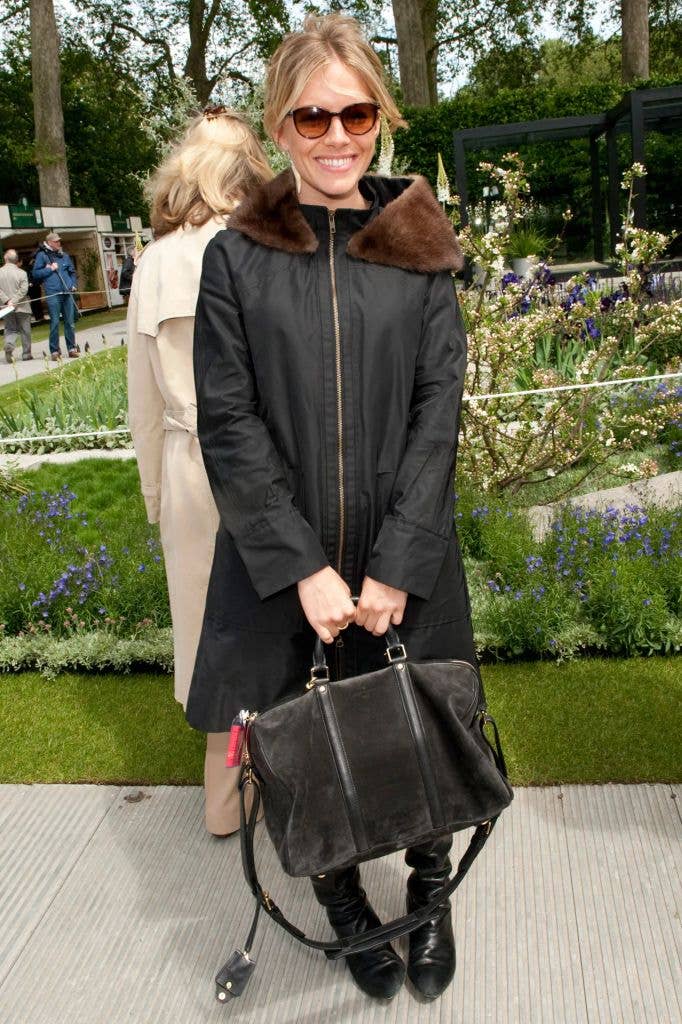 Sienna Miller Chelsea Flower Show