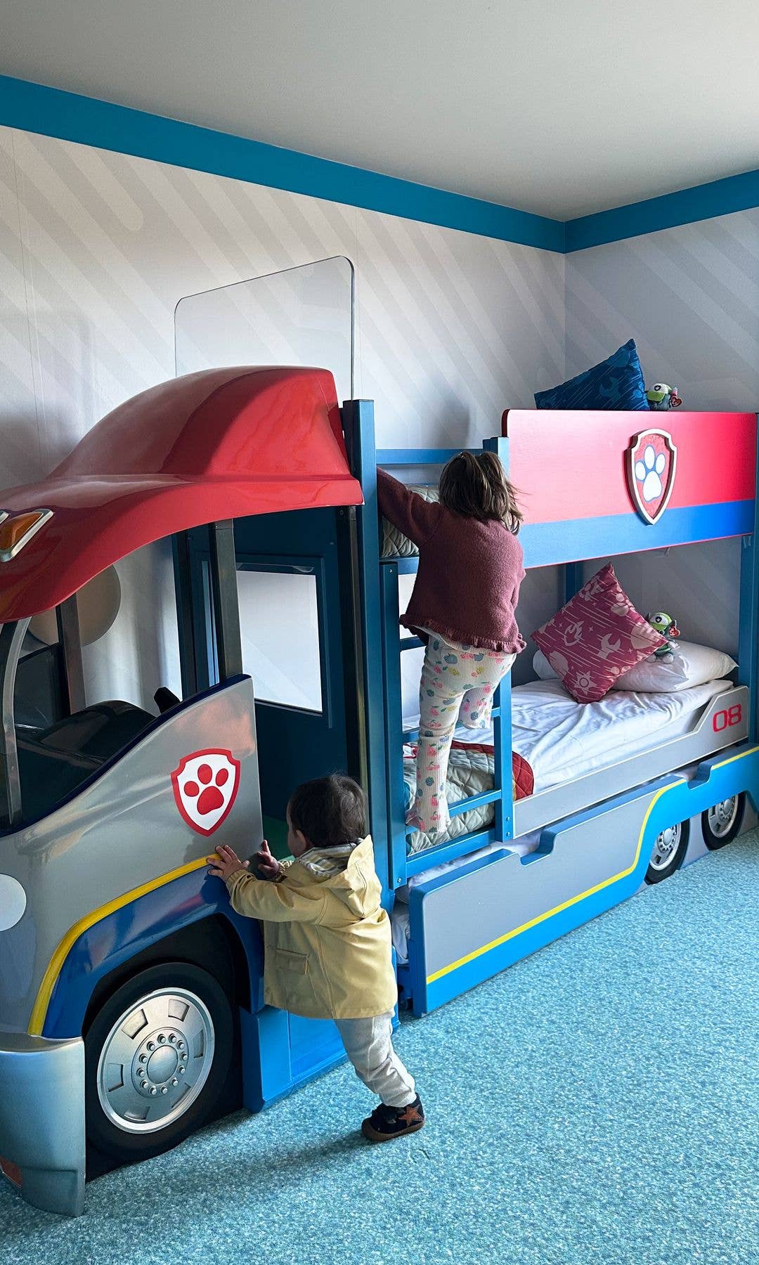 The PAW Patroller bunkbed was a real hit with my kids