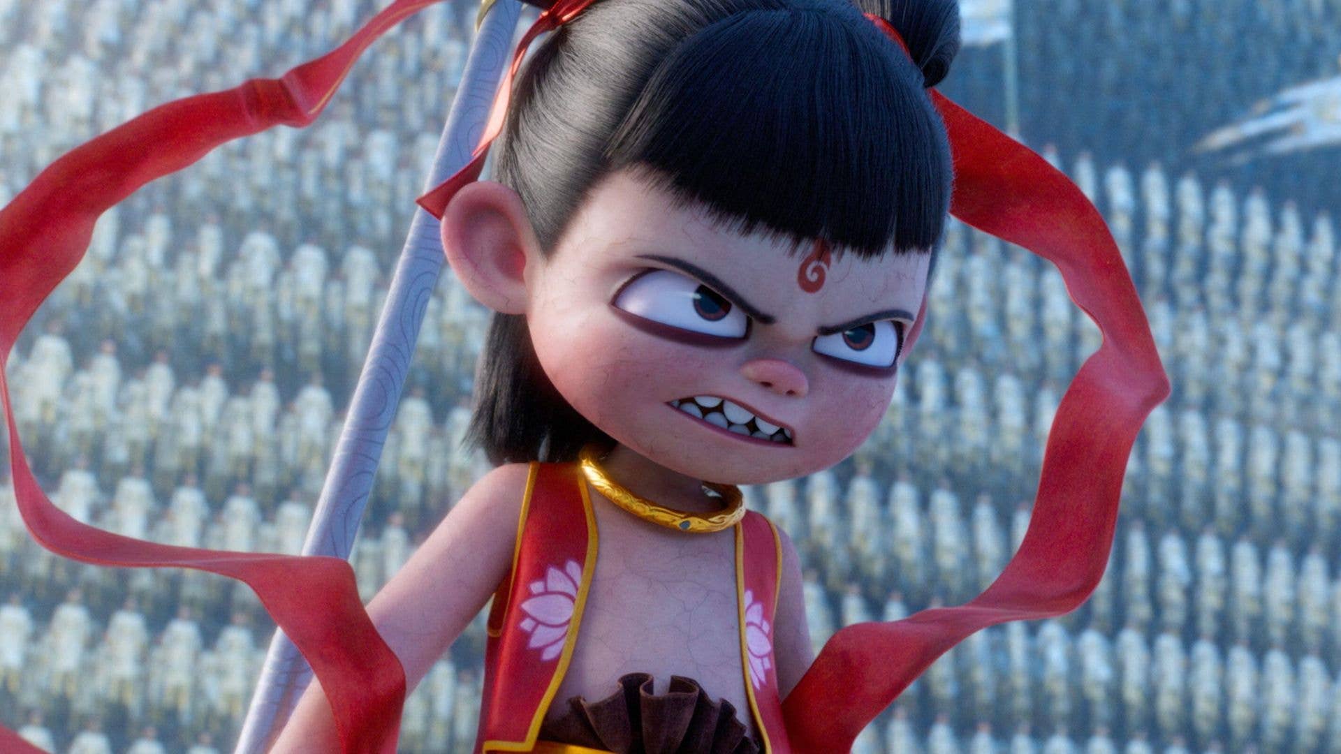 Still image from animated film Ne Zha 2