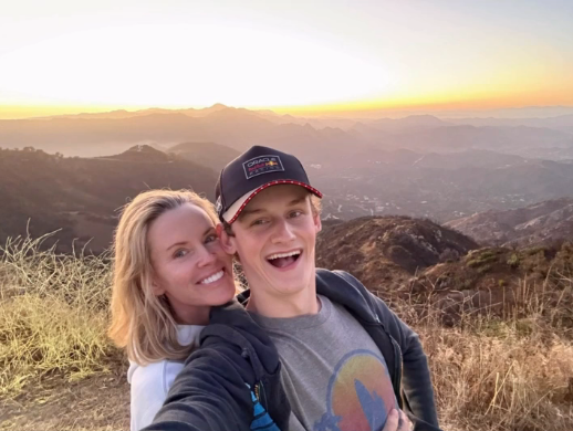Photo shared by Jenny McCarthy May 18, 2026 in honor of her son Evan Asher's 24th birthday
