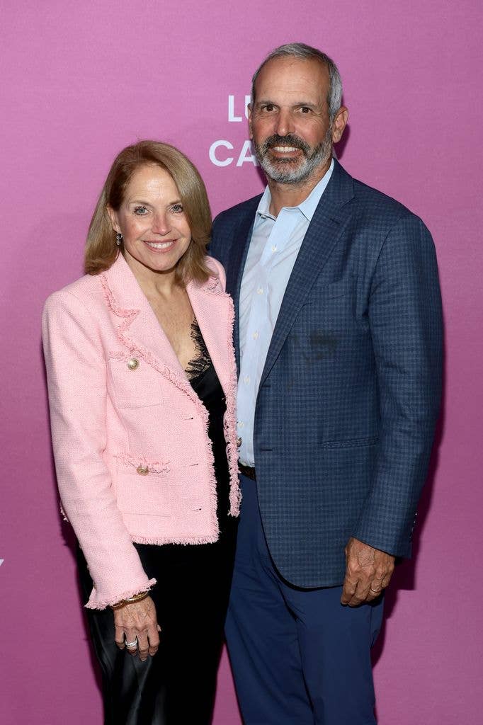 photo of katie couric and husband