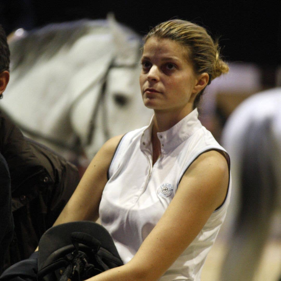Athina Onasis rides and competes during the Gucci Masters Competition at Paris Nord Villepinte on December 11, 2009 in Paris, France.