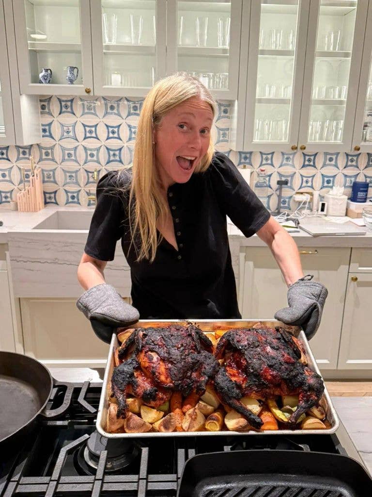 Gywneth paltrow cooking