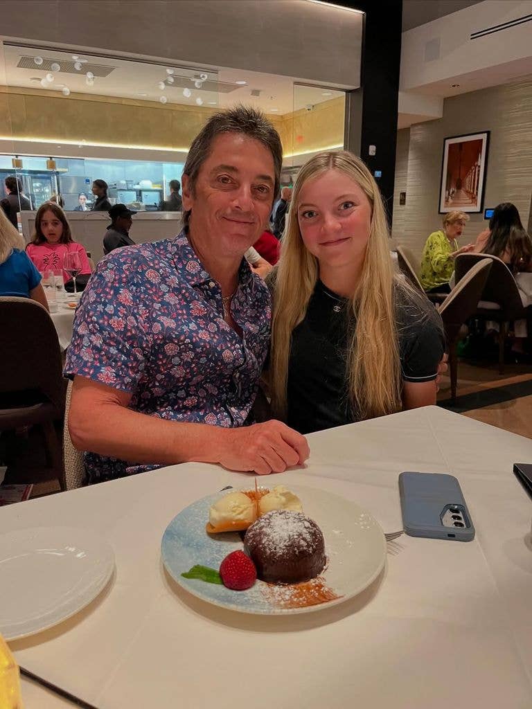 Scott with his daughter Bailey