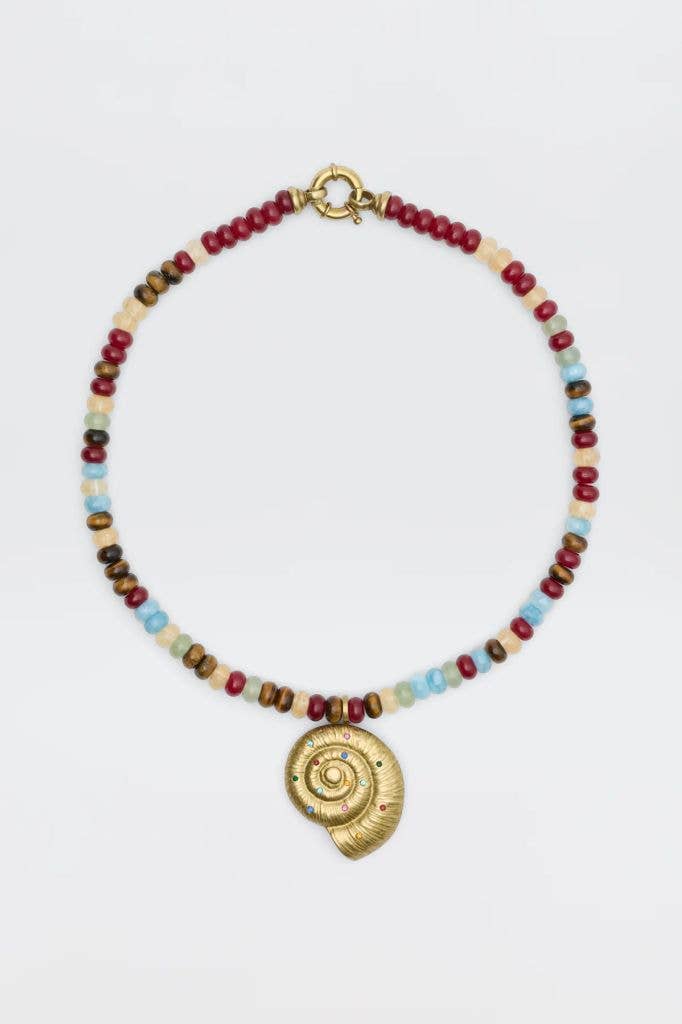 Parma Necklace with Semi-Precious Stones
