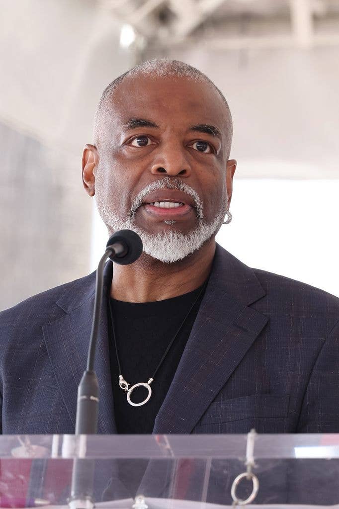 LeVar Burton speaks at the ceremony posthumously honoring Carl Weathers with a star on the Hollywood Walk of Fame on August 29, 2024 in Hollywood, California. (Photo by Amy Sussman/Getty Images)