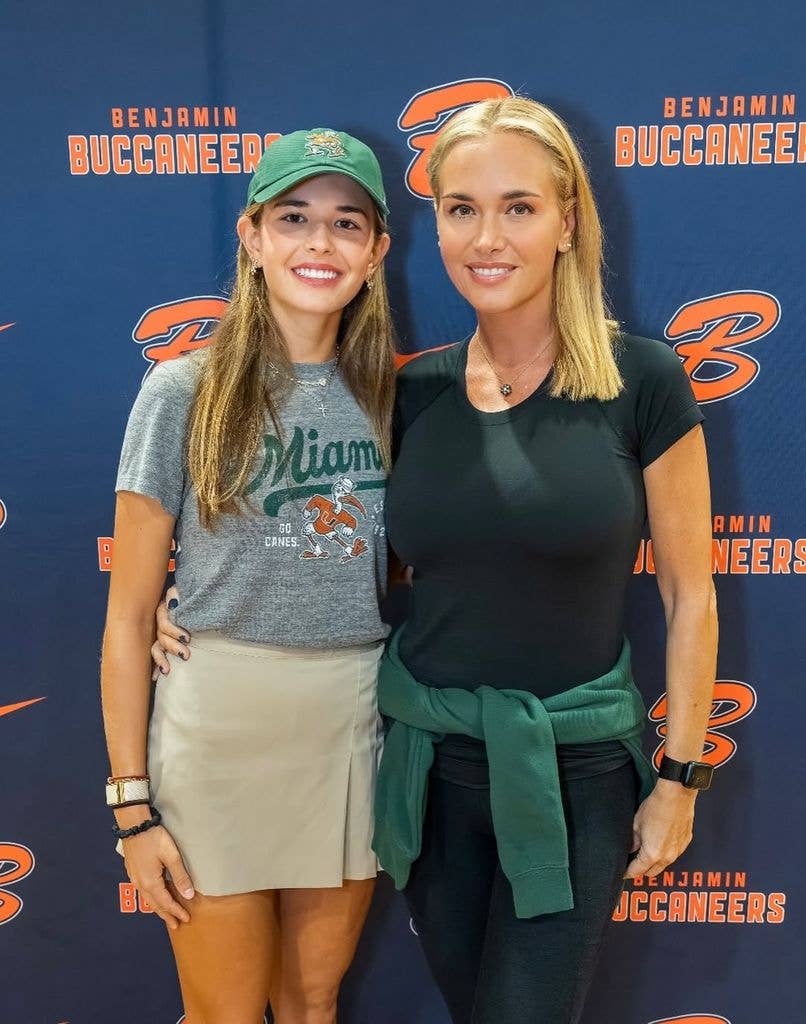 Kai Trup and Vanessa Trump 