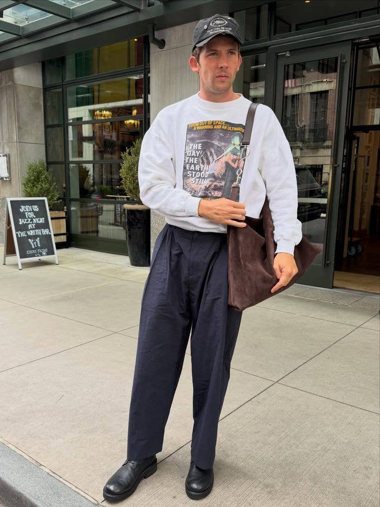josh oconnor in tote bag