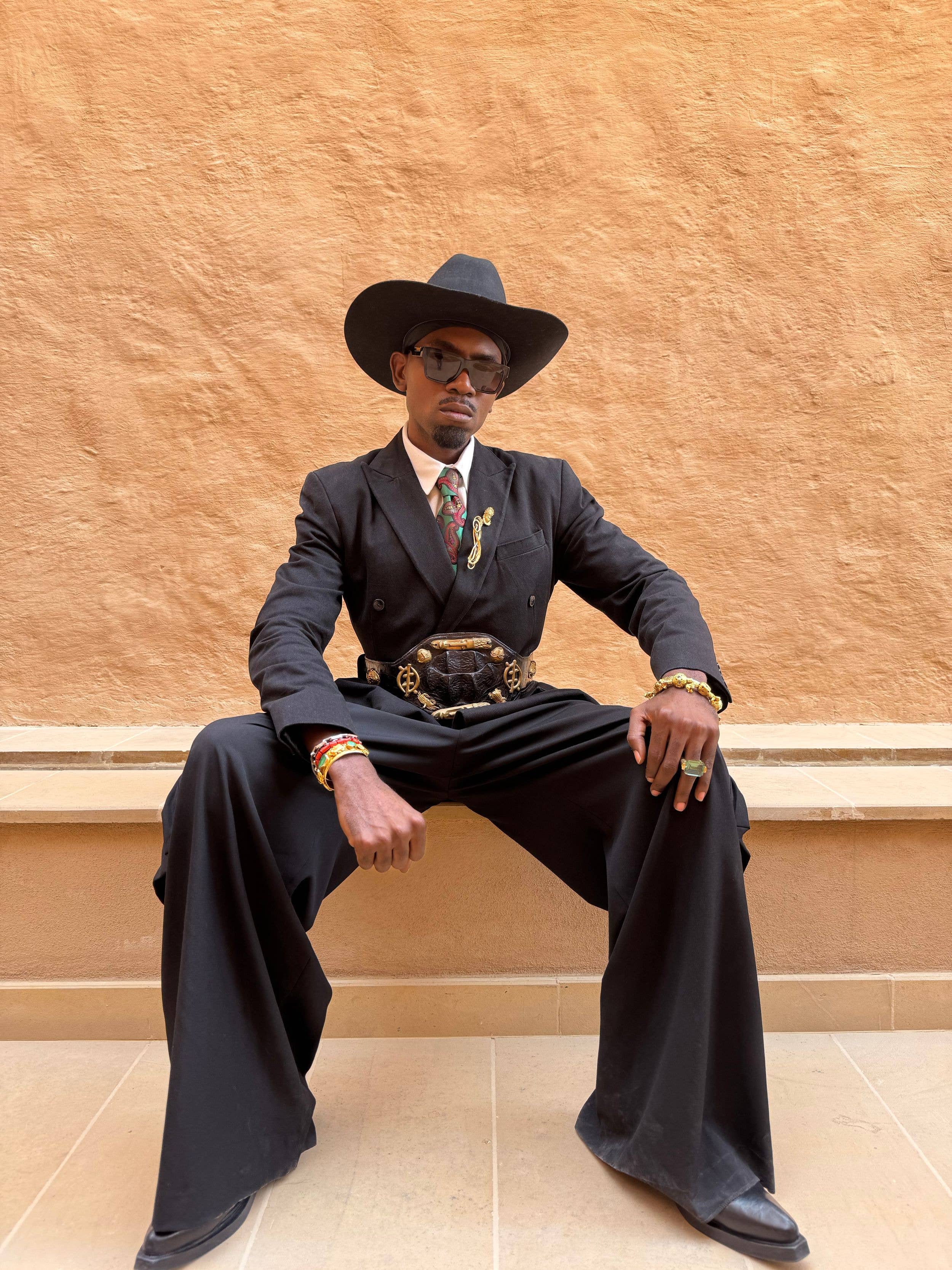 The creative draws inspiration from his native Nigeria and Los Angeles
