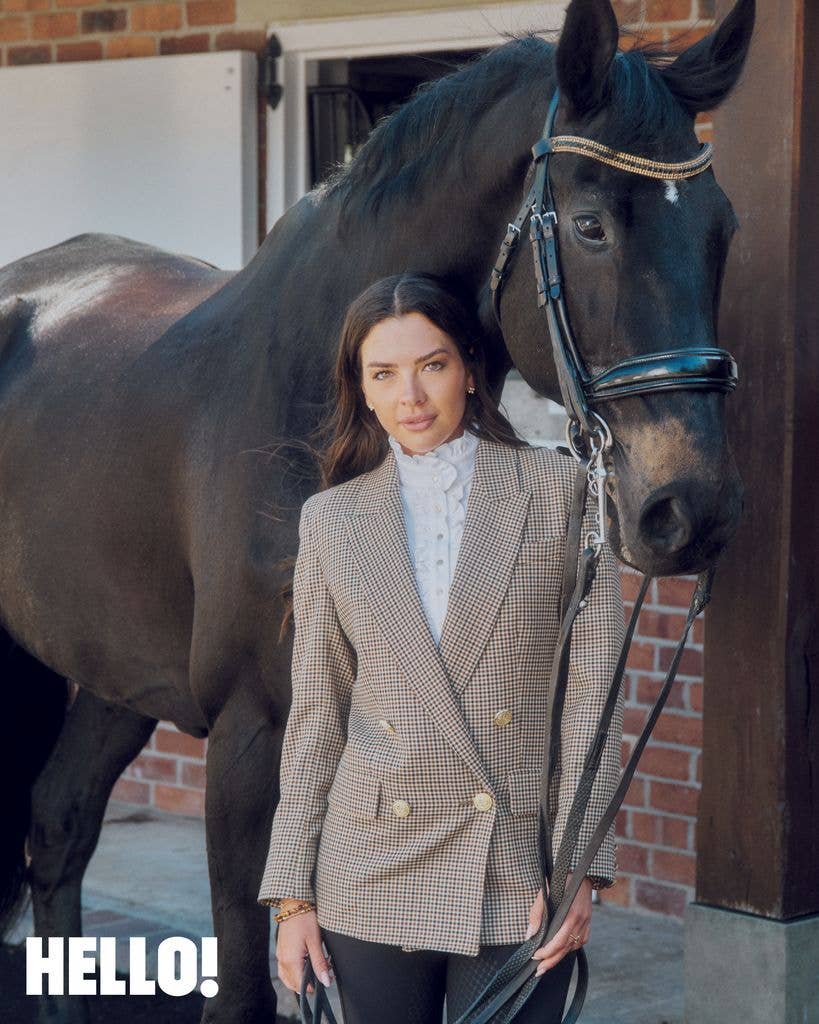 Her first time on a racehorse at Manor House Stables was "humbling", Gemma admits. "It did take a while to adjust."