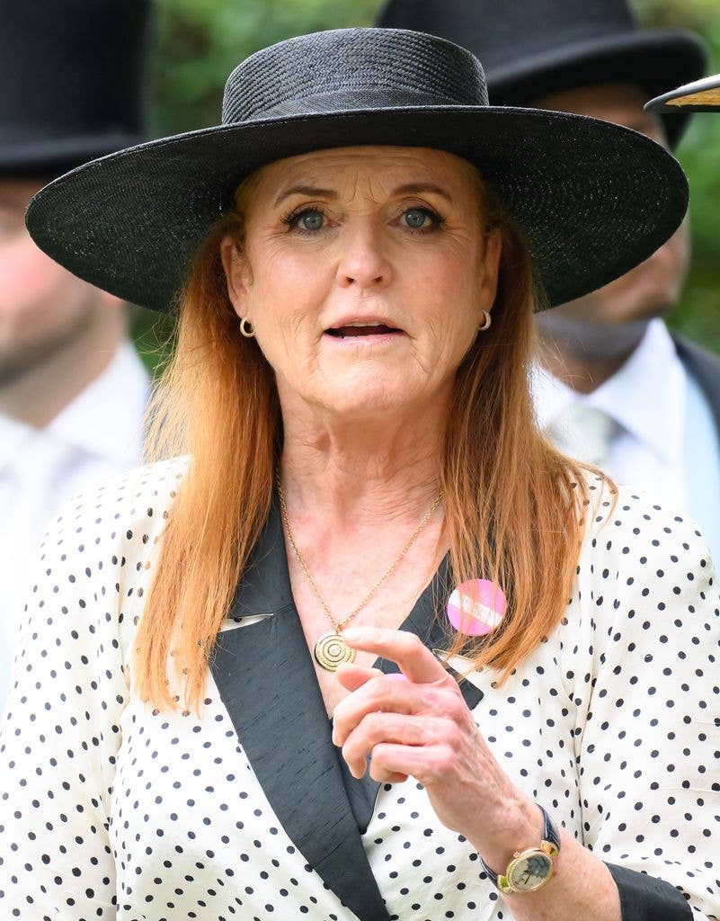 Sarah Ferguson, Duchess of York attends day four of Royal Ascot at Ascot Racecourse on June 20, 2025 in Ascot, England.