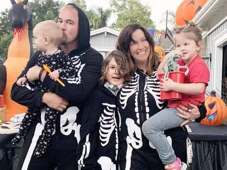 Alanis morissette and Mario treadway kids halloween