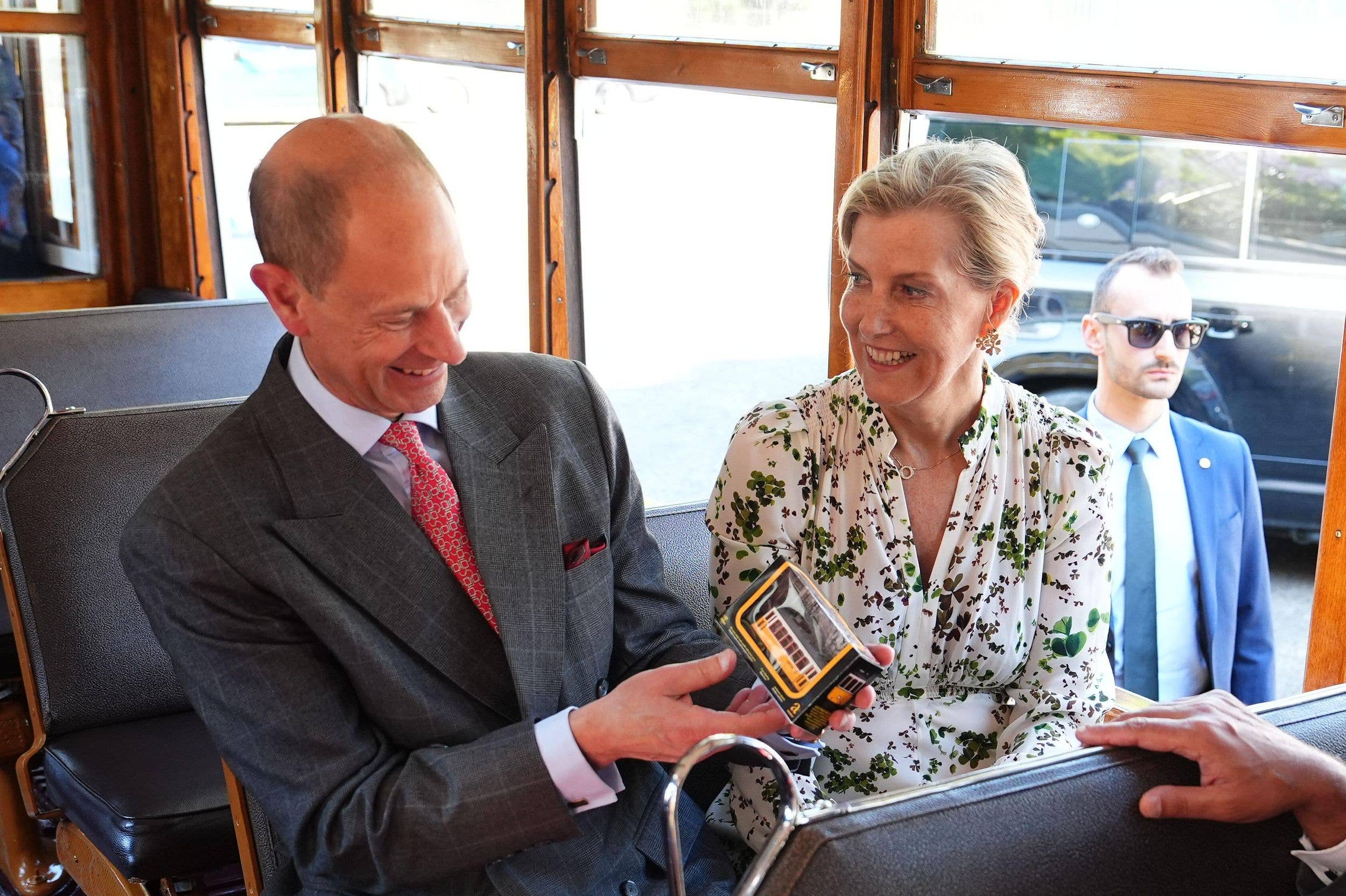 Prince Edward and Duchess Sophie are in Portugal