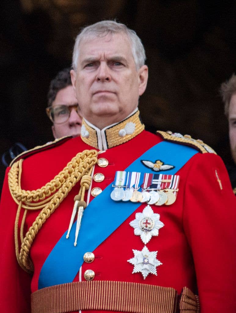 Andrew Mountbatten-Windsor at Trooping the Colour