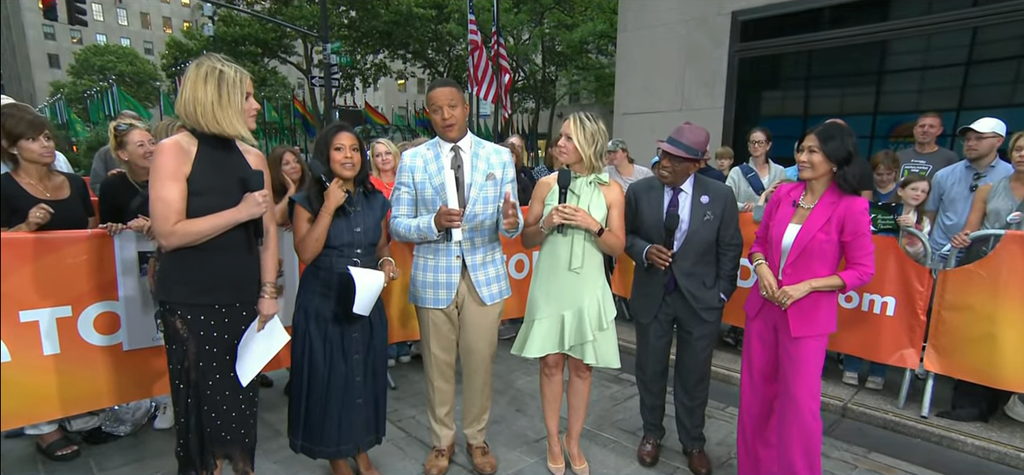 The Today cast said goodbye to Early Today anchor Frances Rivera