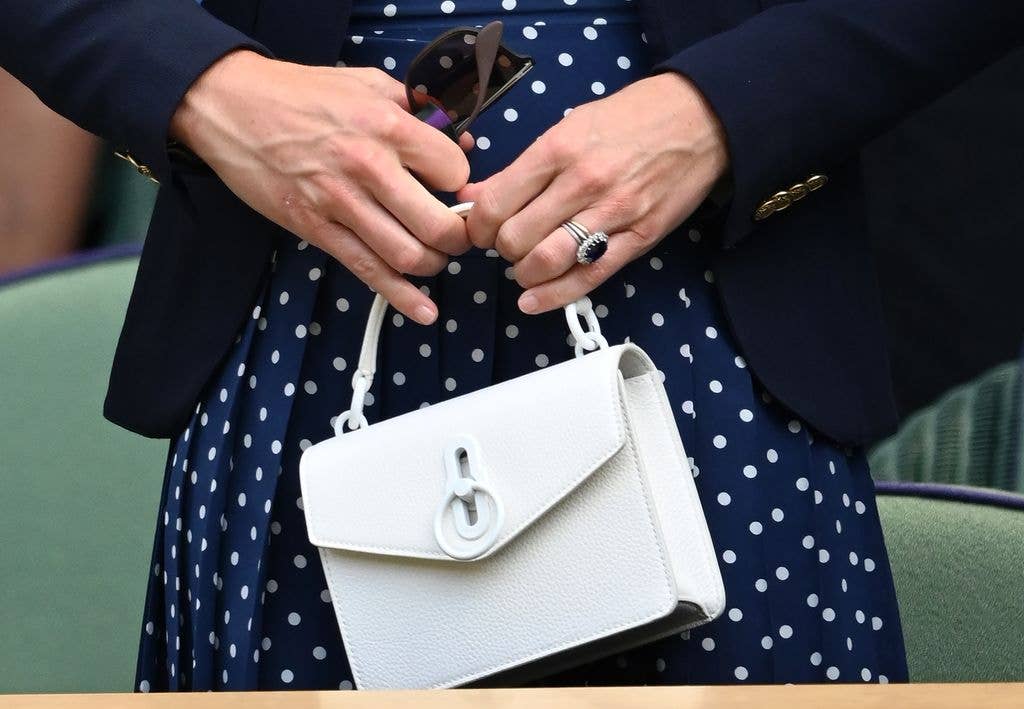 Kate carried a Mulberry bag