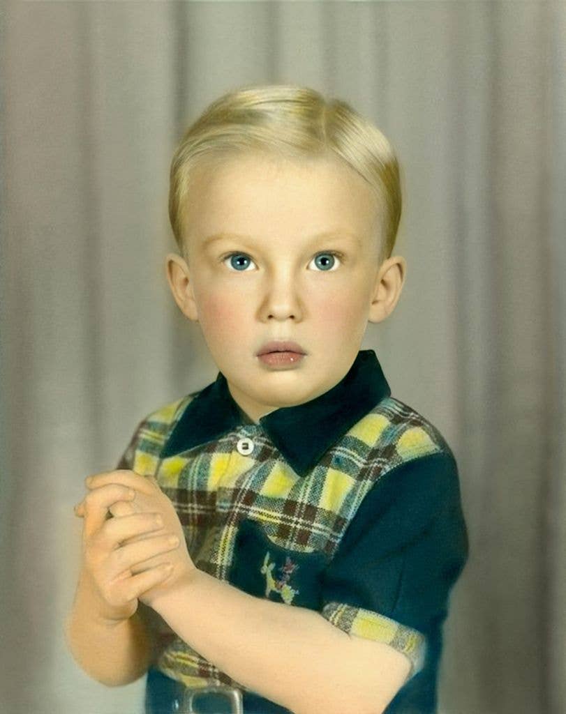 Donald Trump as a youngster