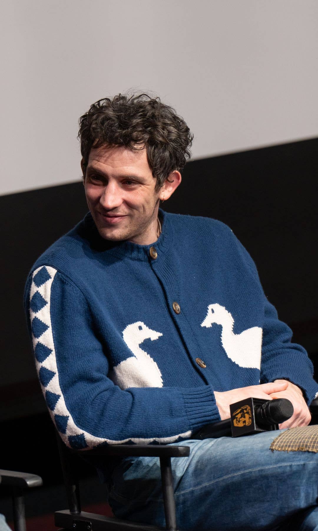 Josh O'Connor wearing S.S. Daley