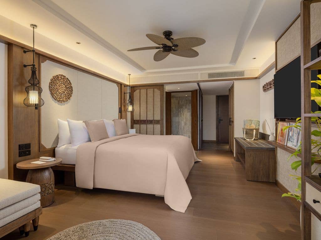 The rooms are spacious and the beds incredibly comfy!