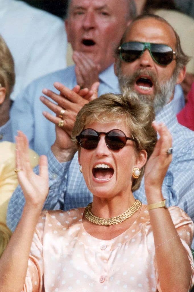 Princess Diana Wimbledon 