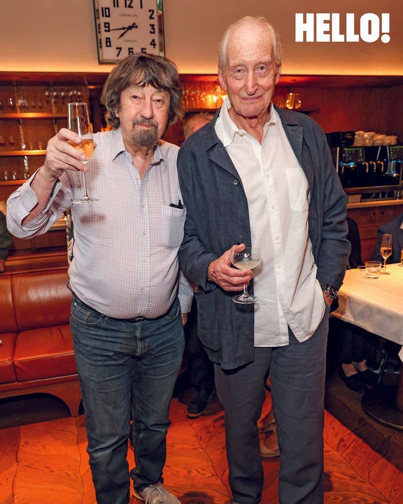 The actor Charles Dance was pictured with the director Trevor Nunn