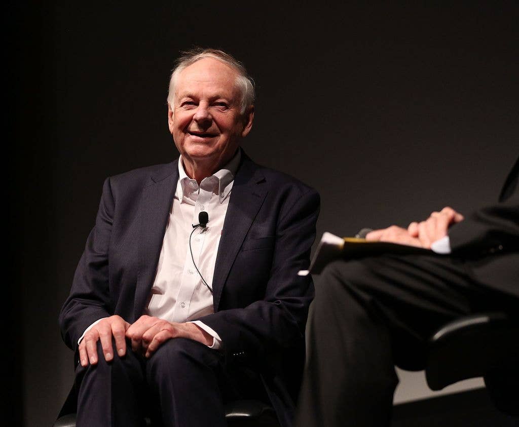 Richard Williams at the presentation of his film 'The Thief and the Cobbler: A Moment in Time' at MoMA.