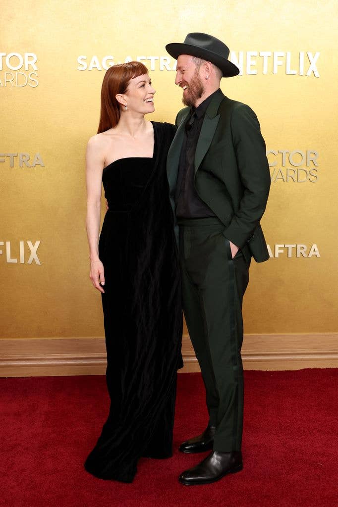  Britt Lower and Kenna Kennor attend the 32nd Annual Actor Awards