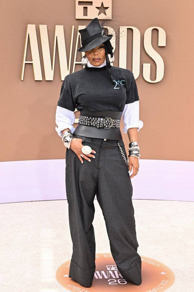 Janet Jackson at the BET Awards 2026 held at Peacock Theater on June 28, 2026 