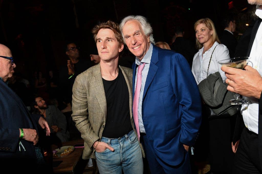 Max Winkler and son Henry Winkler