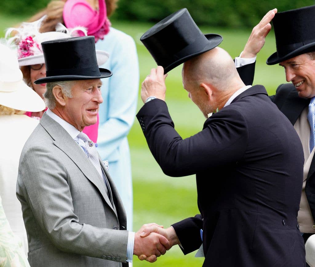 two men shaking hands
