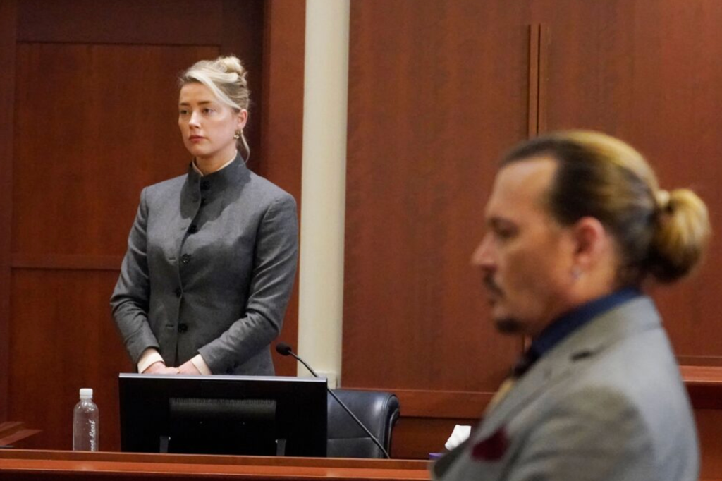 Amber Heard in court 