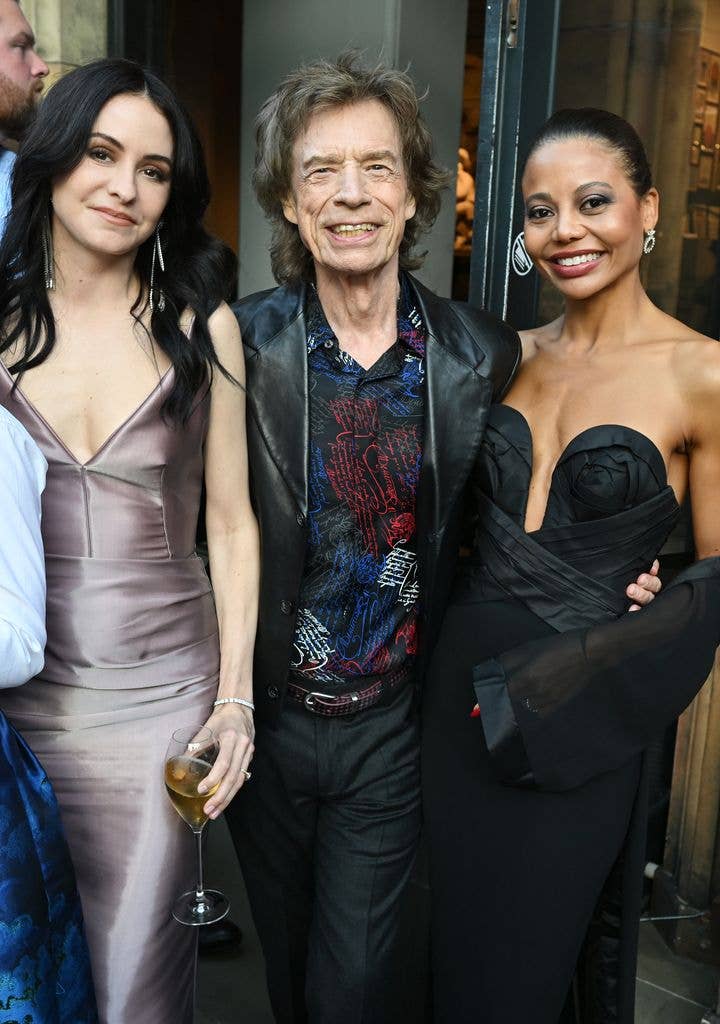 Melanie Hamrick, Sir Mick Jagger and Emma Thynn, Marchioness of Bath