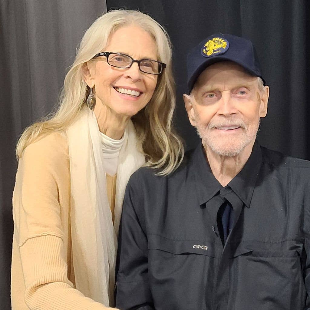 Lindsay with Lee Majors at Central Carolina Comic Con in 2026