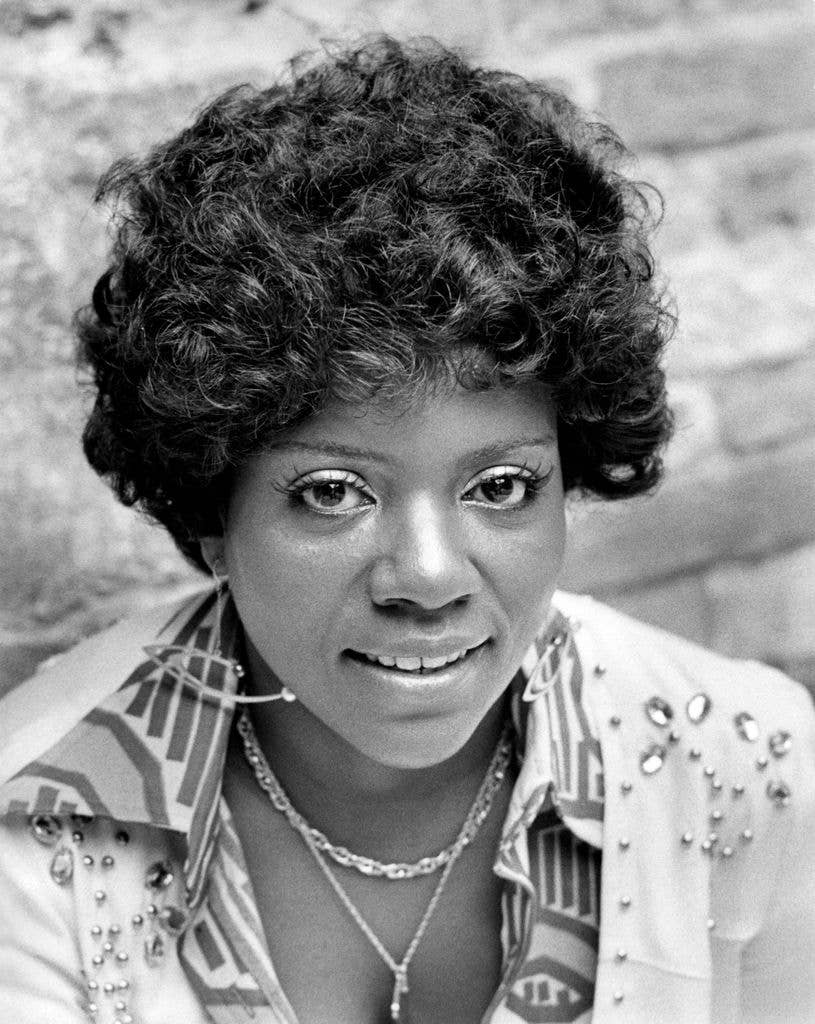 Portrait of Gloria Gaynor in 1975.