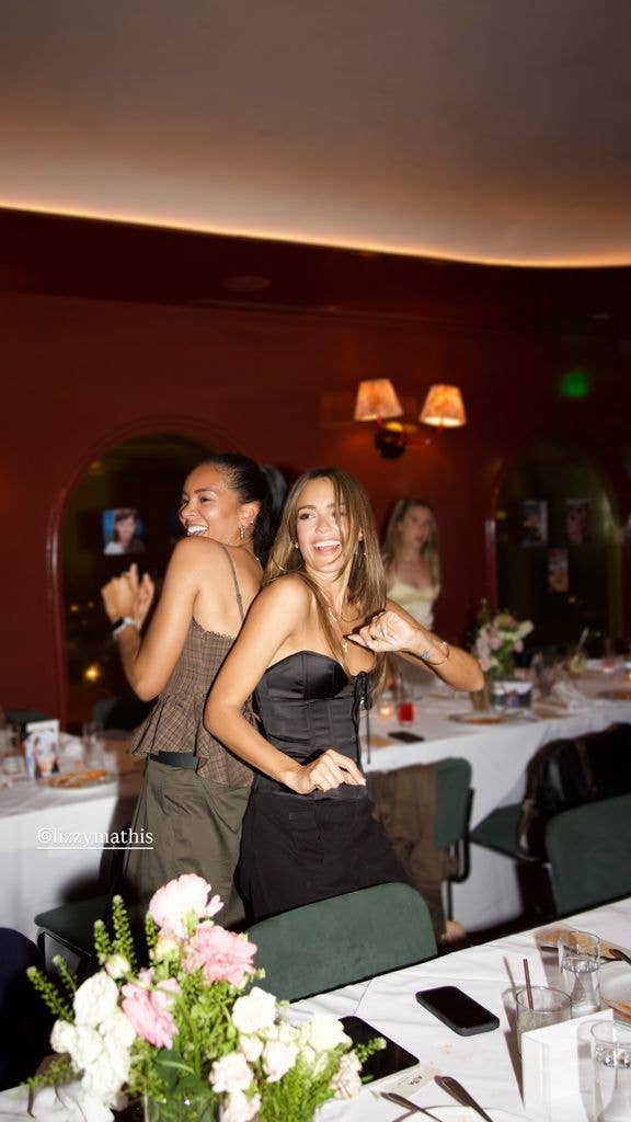 Jessica celebrated with family and friends
