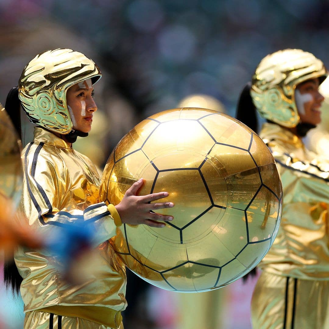 Performers dance during the Opening Ceremony ahead of the FIFA World Cup 2026 Group A match between Mexico and South Africa at Mexico City Stadium on June 11, 2026 in Mexico City, Mexico.