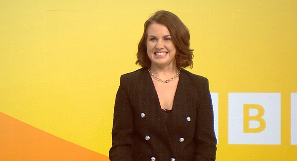 Nina Warhurst on BBC Breakfast