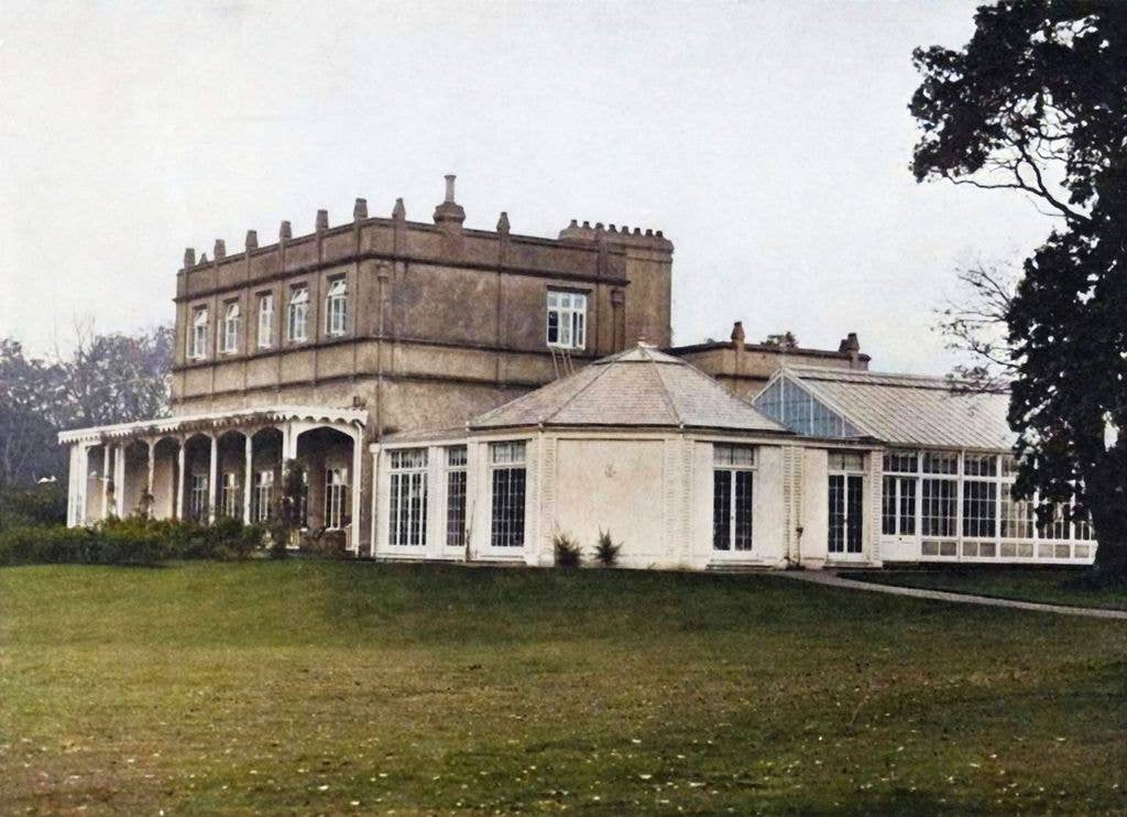 A view of Royal Lodge from the outside