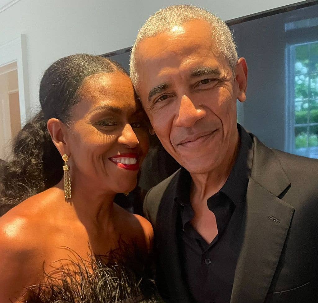 Michelle and Barack Obama
