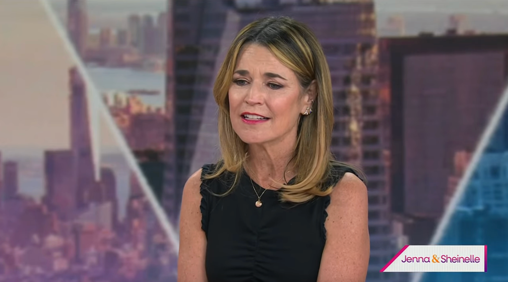 Savannah Guthrie crying on Today Show