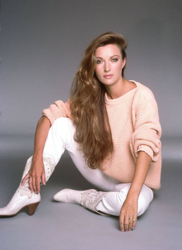 Jane poses for a portrait in 1985 in Los Angeles, California