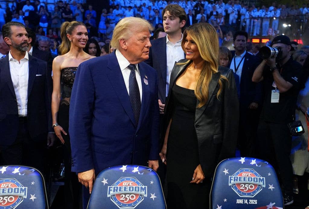 Donald and Melania celebrate his 80th in style