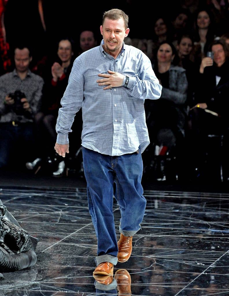 The late Alexander McQueen in 2009