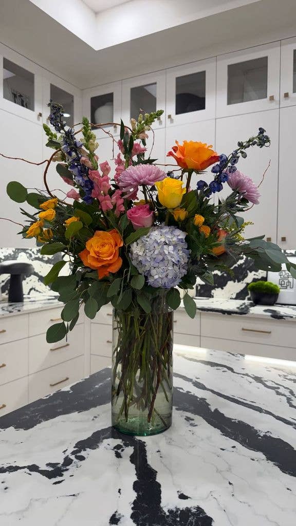 Flowers received by Simone Biles