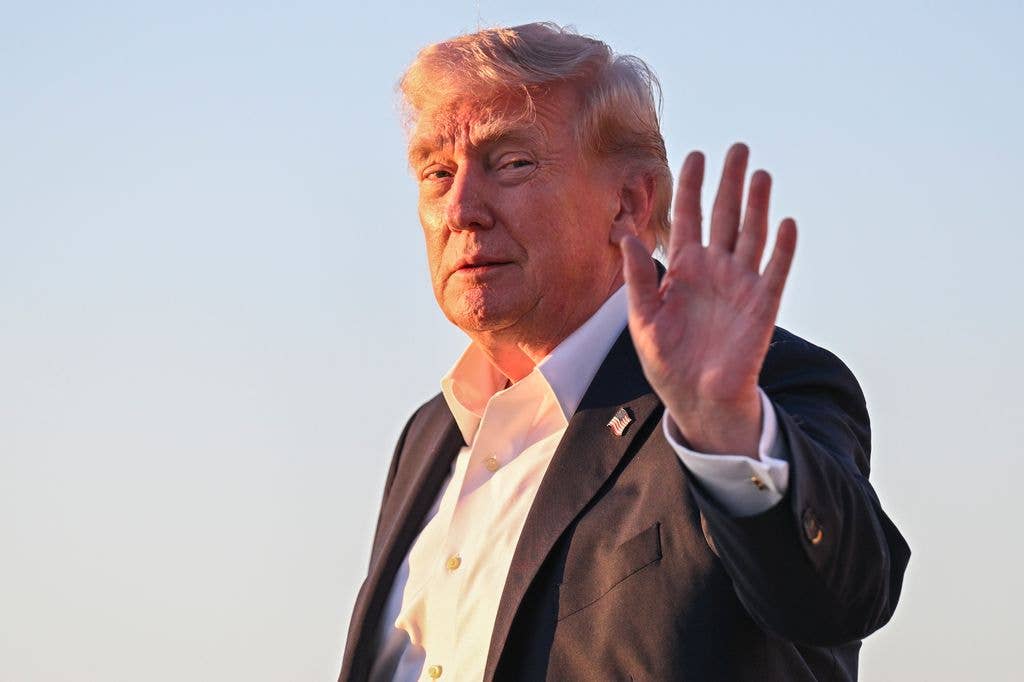 Donald is not too happy about turning 80