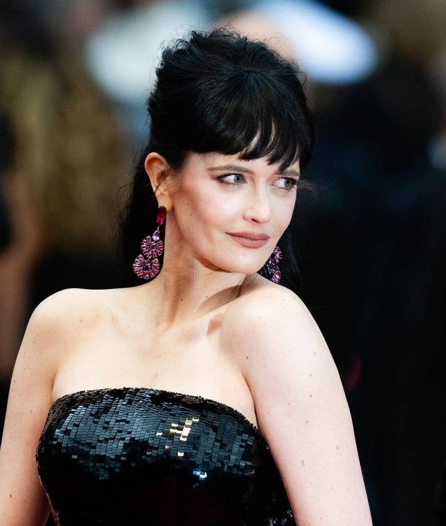 Eva Green attends "Le DeuxieÌme Acte" ("The Second Act") Screening & opening ceremony red carpet at the 77th annual Cannes Film Festival