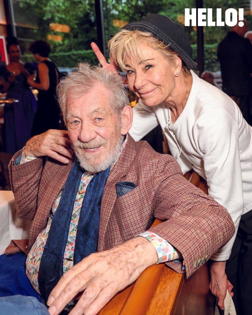 The guest list at The Park restaurant in Queensway included Sir Ian McKellen and Zoë Wanamaker