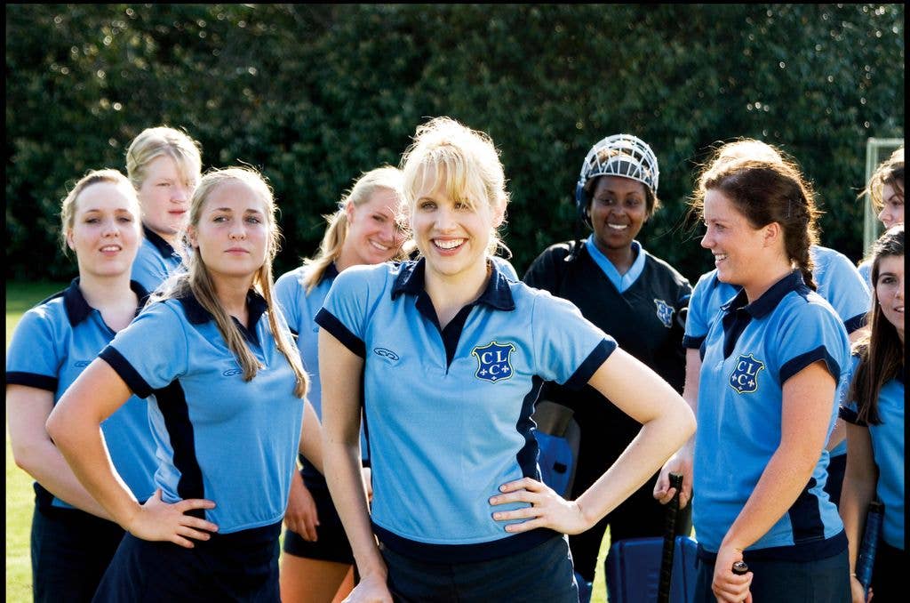Lucy starred as Verity Thwaites in St Trinian's