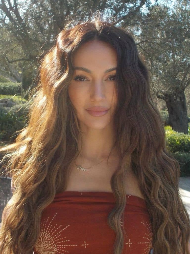 Michelle Keegan in sunshine