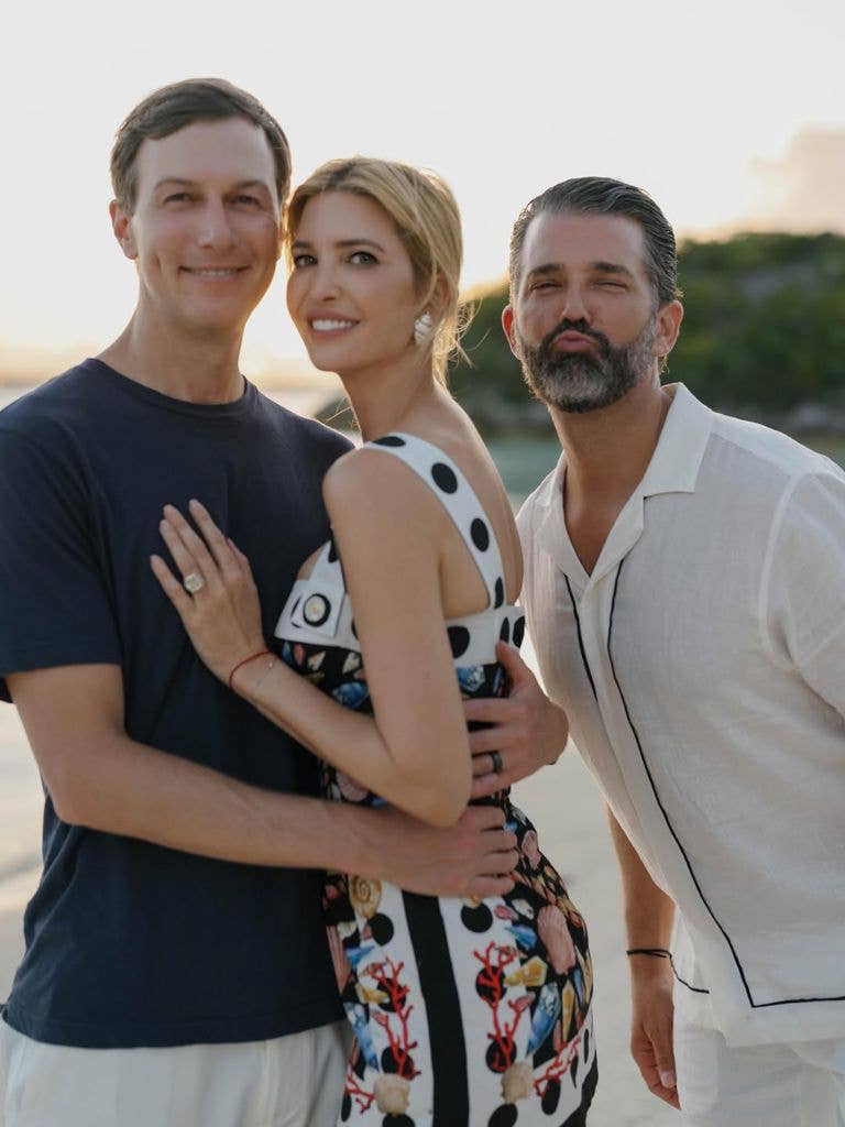 Ivanka trump jared kushner donald trump jr